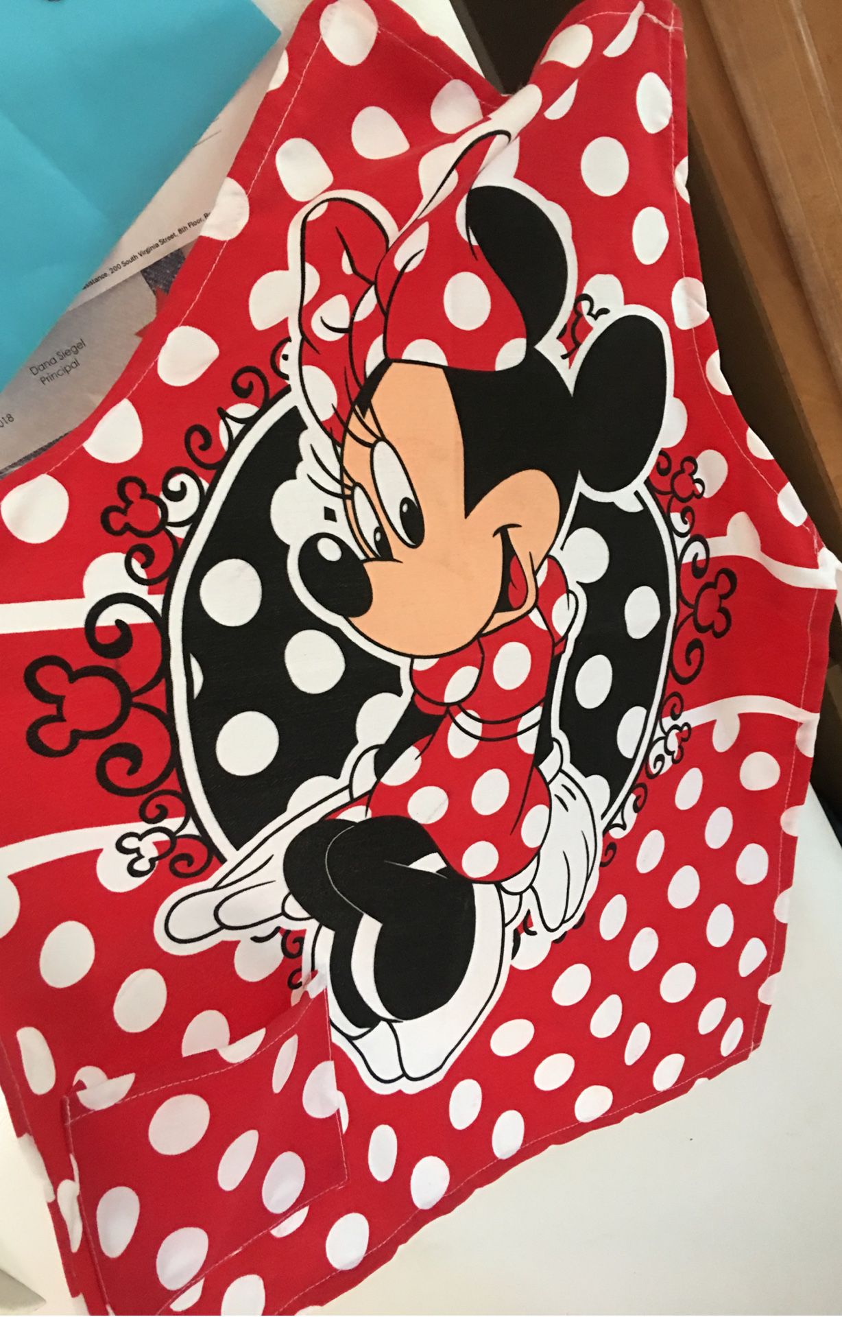 Minnie Mouse Kitchen Apron $10