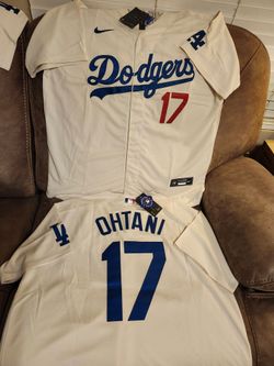 Dodgers ohtani Jersey (cream color)