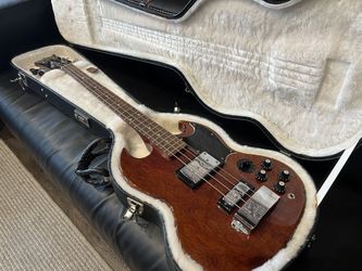 Vintage Rare 1970 Gibson SG EB-3 Short Scale Electric Bass Guitar with Hardcase