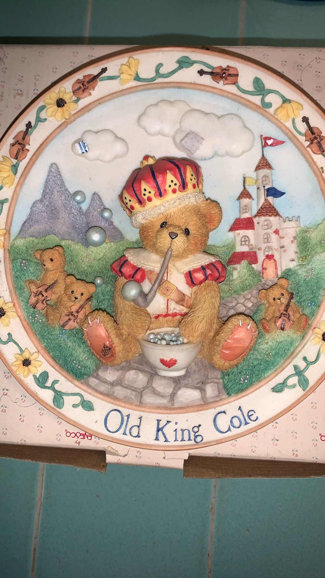 Cherished Teddies New Old King Cole. 6 1/3