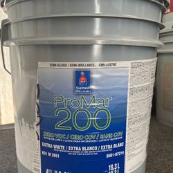 White Paint Semigloss 