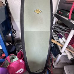 Almond Foam Surfboard 