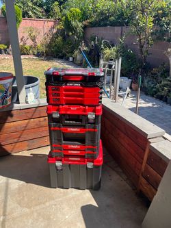 Craftsman Verastack toolboxes