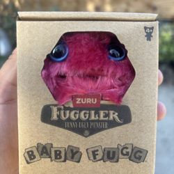 Fuggler Baby Fugg Series 4 Pink Greedy Grinner Plush New In Box