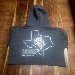 Darc Sport SHE "American Wolf" Gray Hoodie
