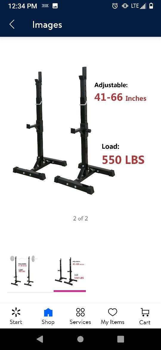 2 Pcs Barbell Press Bench