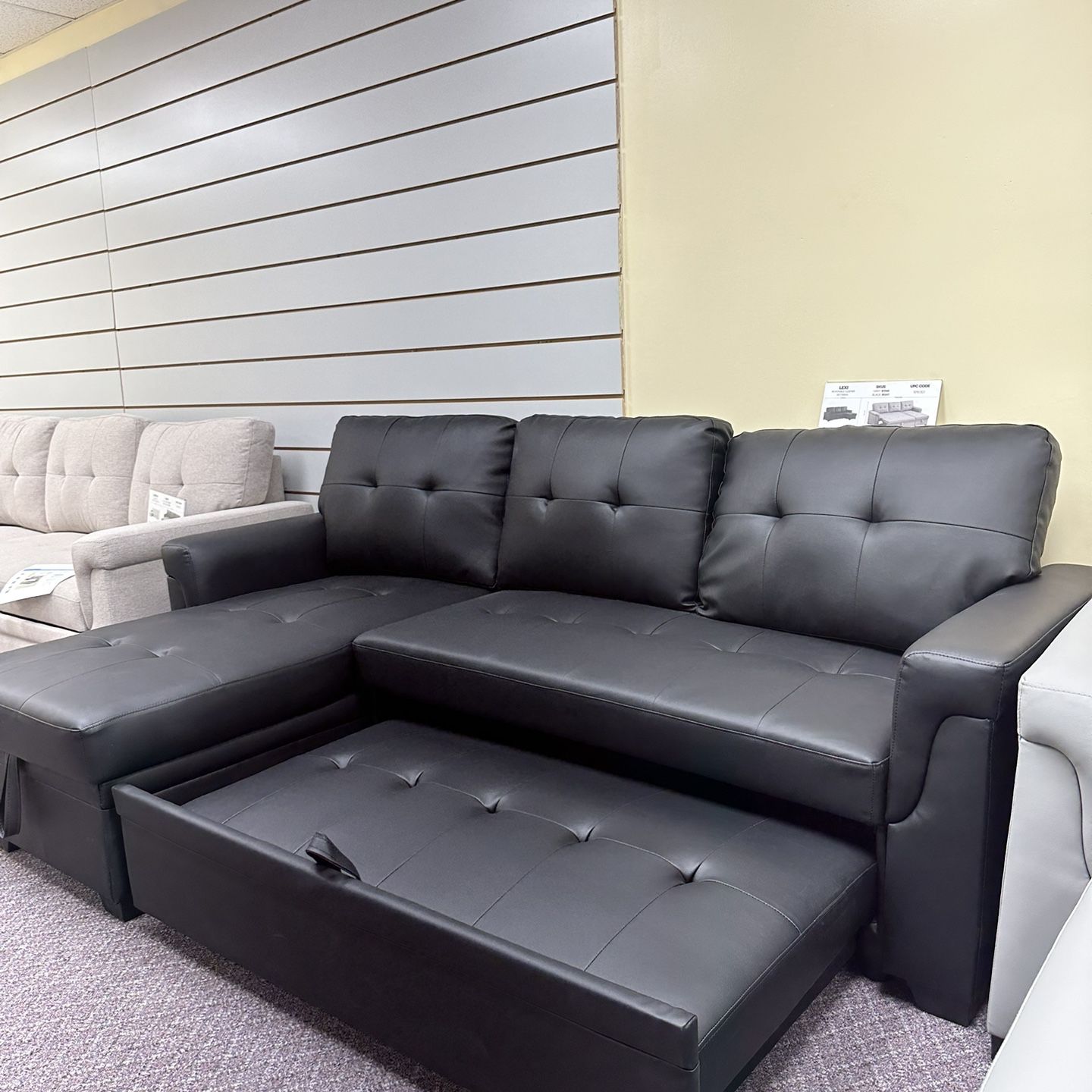 Brand new sectional in box- Flexible Payment options available $39 down. (Limited supply) 