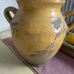 10” Inch tall- Pottery Barn- Ceramic Handled Collection in