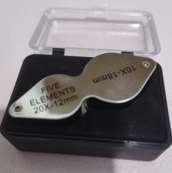 Small Magnifying Glass For Small Items / Jewelry Etc