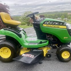 Parting Out John Deere D110 Lawn Tractor 