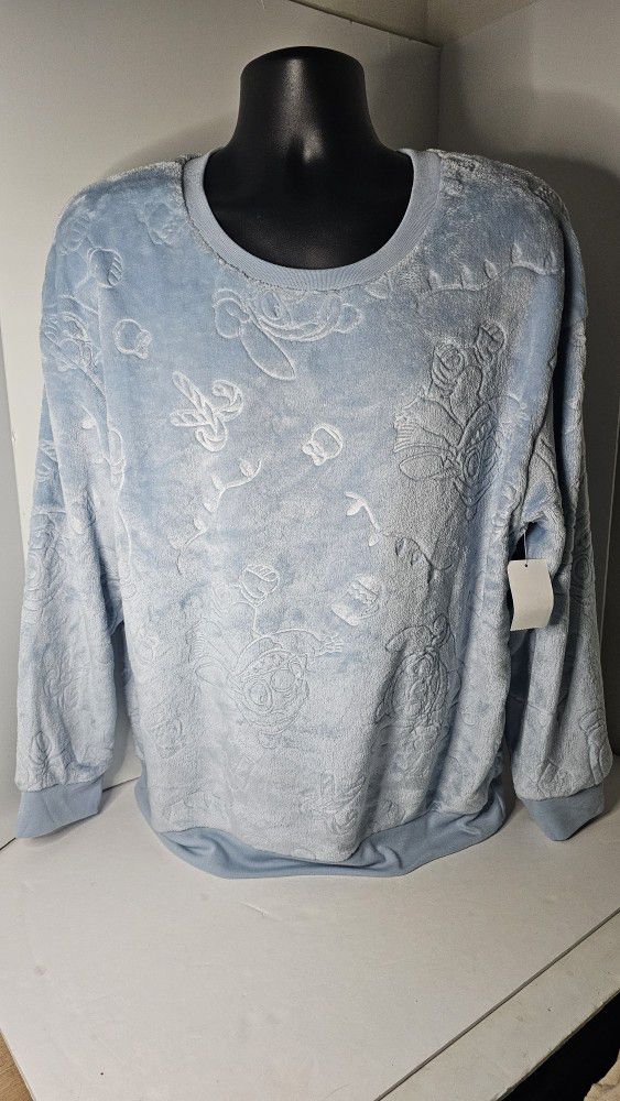 Womens 2XL (19) Disney Stitch Fleece Sweatshirt 