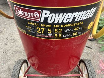 Coleman 27 Gallon Compressor