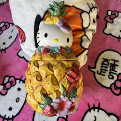 Hello Kitty Pineapple Jar (Blue Sky)