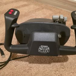 CH Products Flight Sim Yoke USB Model FSY211U Flight Simulator