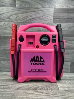 Mac Tools MT5140PK Hot Pink 12V 1,700 Peak Amp Jump Starter (A1D028943)