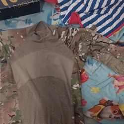 US MILITARY CAMOUFLAGE SHIRT