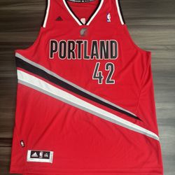 Adidas Portland Trailblazers Robin Rolo Lopez #42 NBA Jersey Men’s 2XL 