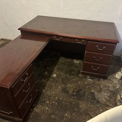 Cherry Office Desk