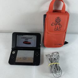 Nintendo 3DS XL Blue/Black w/Case + Asphalt Game