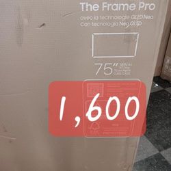 75" FRAME PRO SAMSUNG 4K SMART TV FLASH SALE TODAY!!!