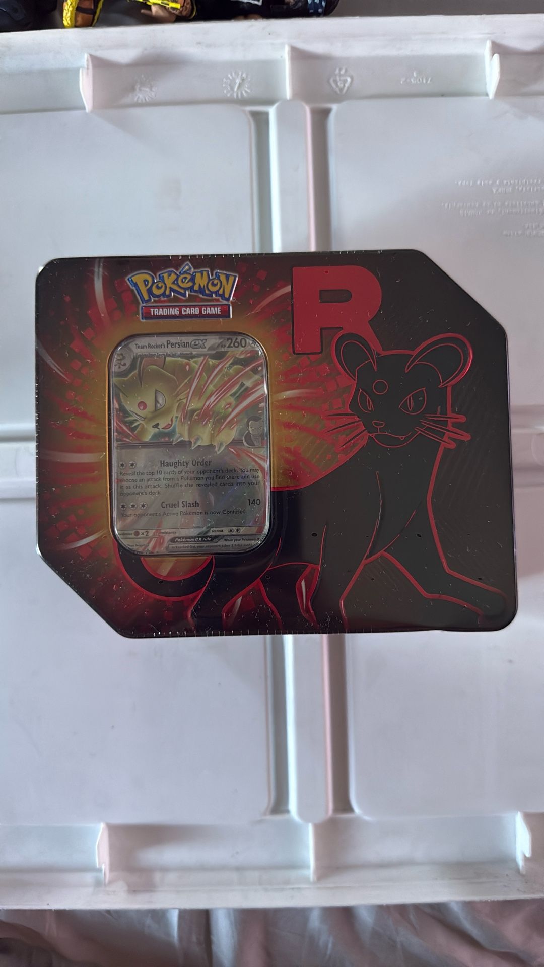Pokémon Destined Rivals Team Rocket Tin: Persian New