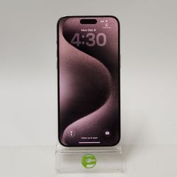 Factory Unlocked Apple iPhone 15 Pro Max 256GB Natural Titanium MU683LL/A