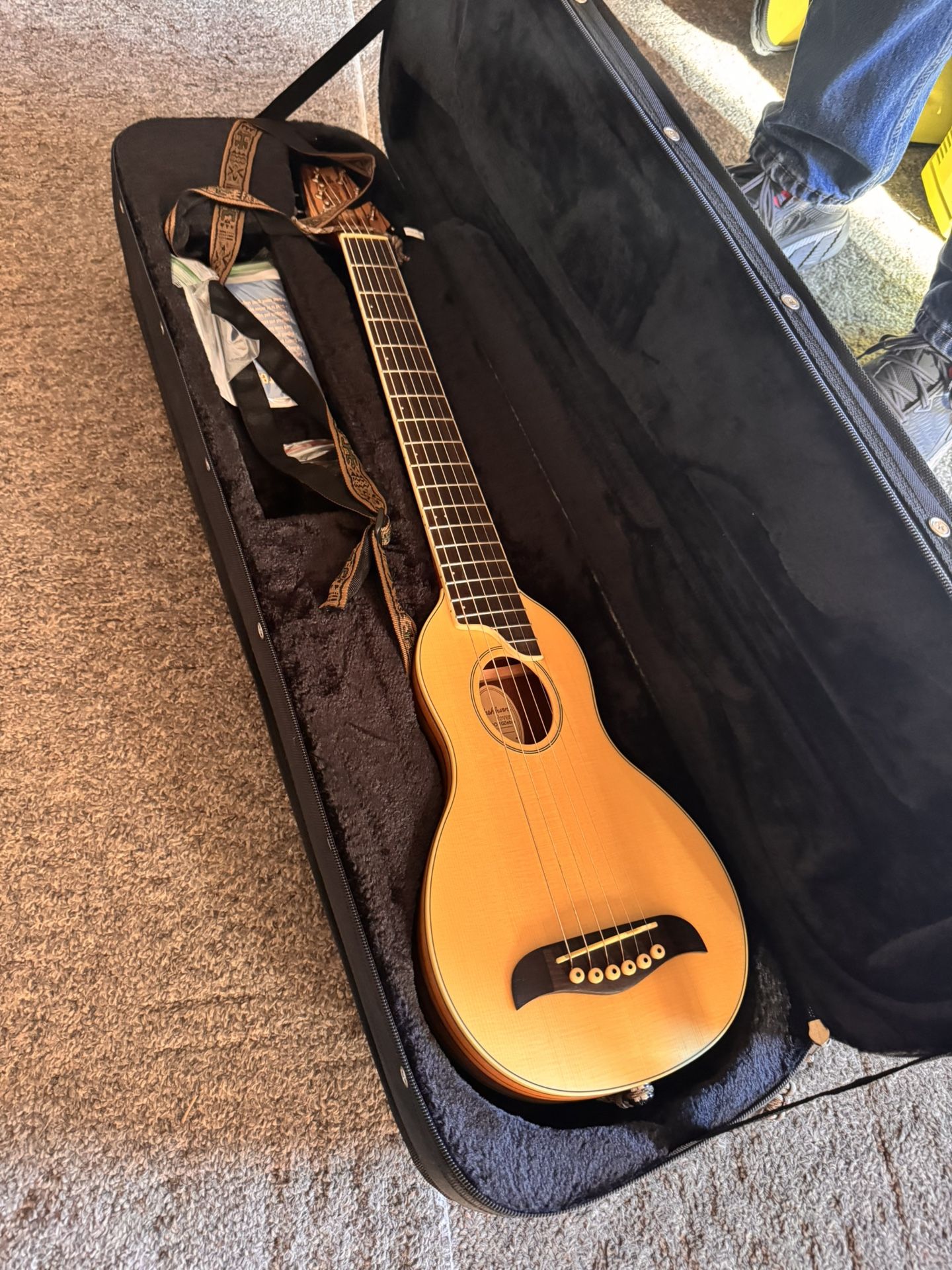 Washburn Rover In Case. Mint