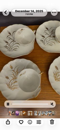 Vintage Lefton China tea set