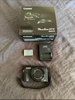 Canon Powershot G7X Mark III