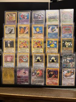 Vintage & Newer Pokemon cards
