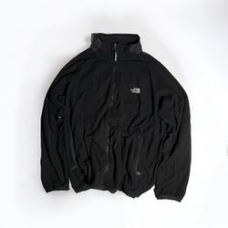 The North Face Fleece Full Zip Black Sweater Size XXL. 