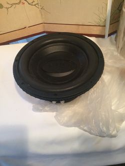 Speaker 10 woofer 600 Dual 4-ohm
