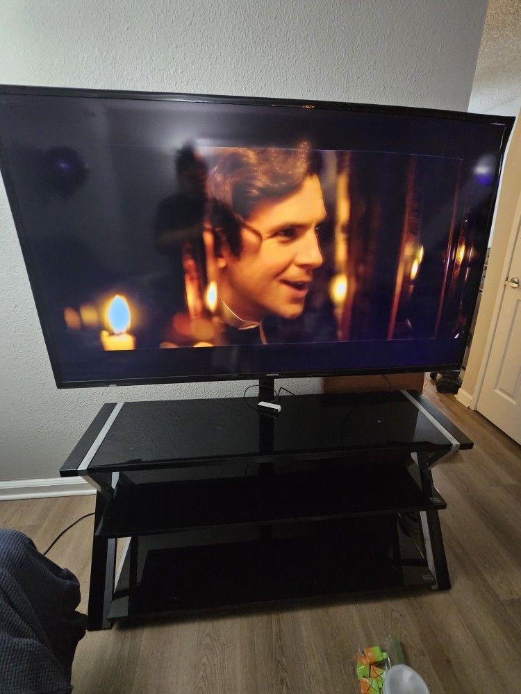 65" Samsung TV With Stand