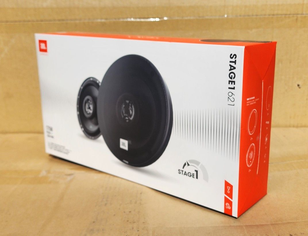 JBL Stage1 621 Car Speakers Set 6 1/2" 2-Way Coaxial Speaker System 175 Watts 🚨 Payment Options Available 🚨 No Credit Needed 🚨