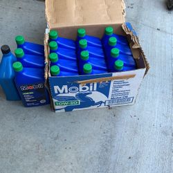 16 quarts of 10 weight 30 mobile oil