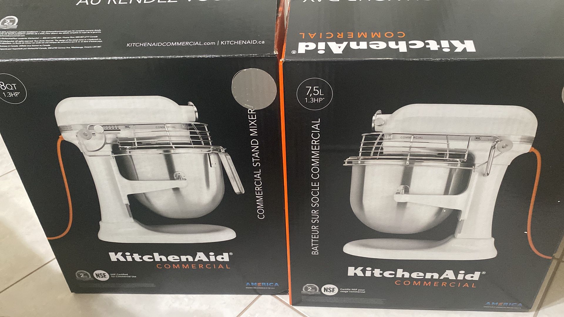 KitchenAid Commercial Countertop 10-Speed Stand Mixer 8-Quart Bowl Lift  with Stainless Steel Bowl Guard (KSMC895NP), 120 Volts, NSF Certified for  Comm for Sale in Sunny Isles Beach, FL - OfferUp