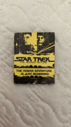 Star Trek Vintage Matchbook