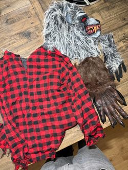 Werewolf Halloween Costume Set