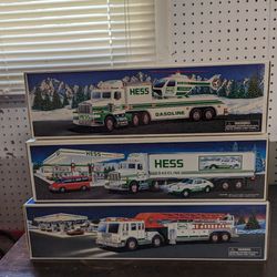 HESS Trucks Lot Of 9