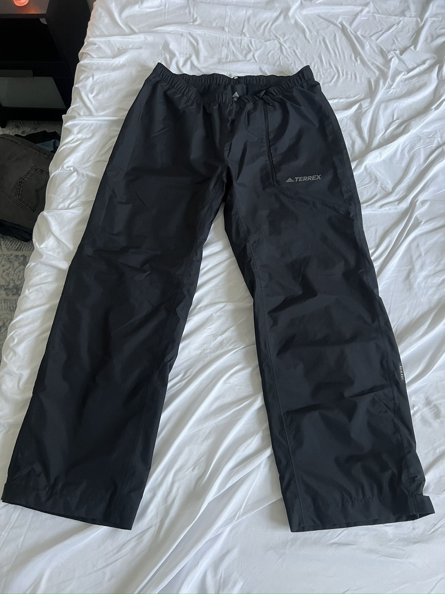 Adidas Windbreaker Black Pants Size XL TERREX