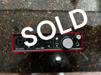 Focusrite inter face Scarlett 212