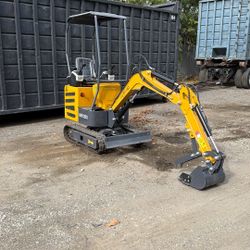 New Mini Excavator Pilot Controls Gas Mini Digger 