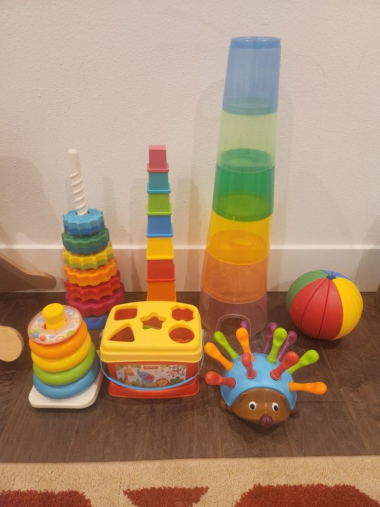 Baby Toddler Toys - Stacking Logic Brain Development  Toys