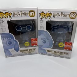Summer Convention Exclusive Moaning Myrtle And Nearly Headless Nick