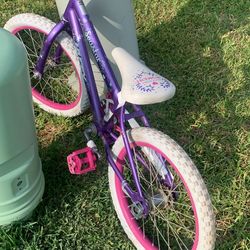 pink 18” huffy kids bike used