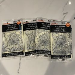 Spider Web Treat Bags