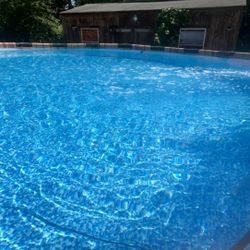 New 22ft 54 Inch Above Ground Pool + All Supplies & New Sturdy Ladder
