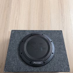 Pioneer Built In Amp Subwoofer.