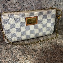 Original Louis Vuitton Damien Azur Pochette Milla MM Handbag