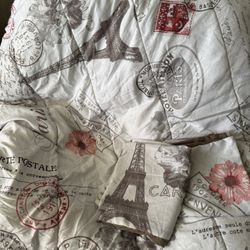 King Sized Comforter w/ 2 Pillow Shams